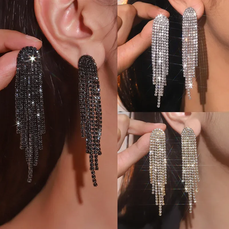 FYUAN Tassel Drop Earrings
