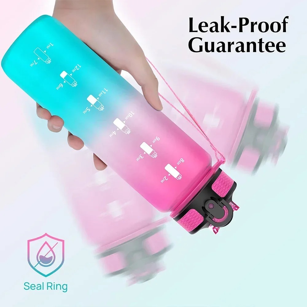 1l Motivational Water Bottle Sports Fitness - view 6