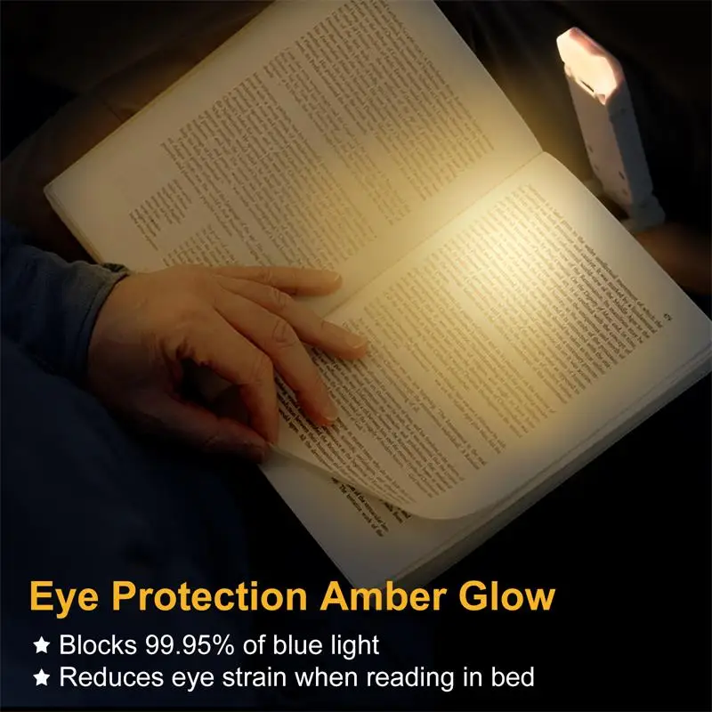 USB Clip Book Light — angle 5, free shipping at JEHORIZON