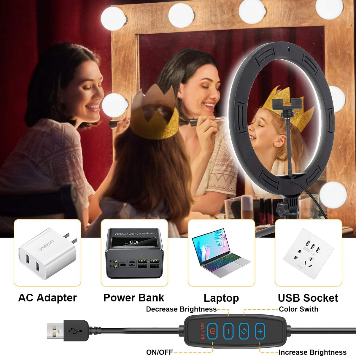 LED Ring Light Tripod Beauty Personal Care - view 6