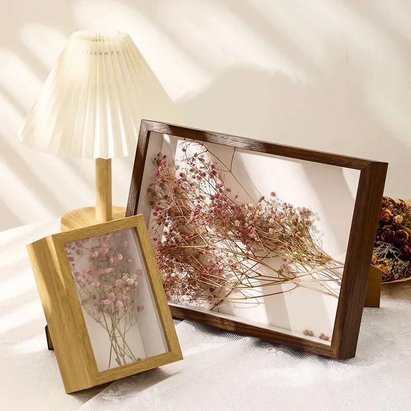 3D Wooden Flower Frame — angle 5, free shipping at JEHORIZON