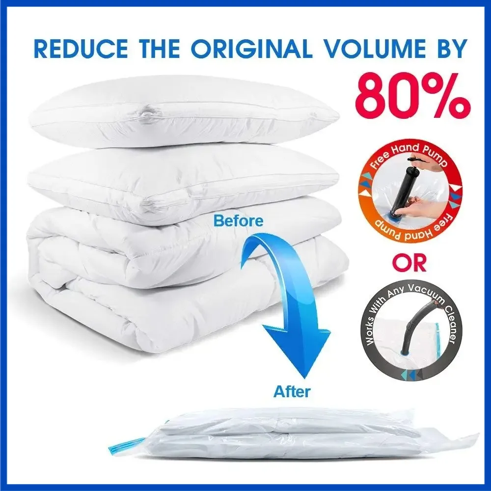 Vacuum Storage Bags — angle 2, free shipping at JEHORIZON