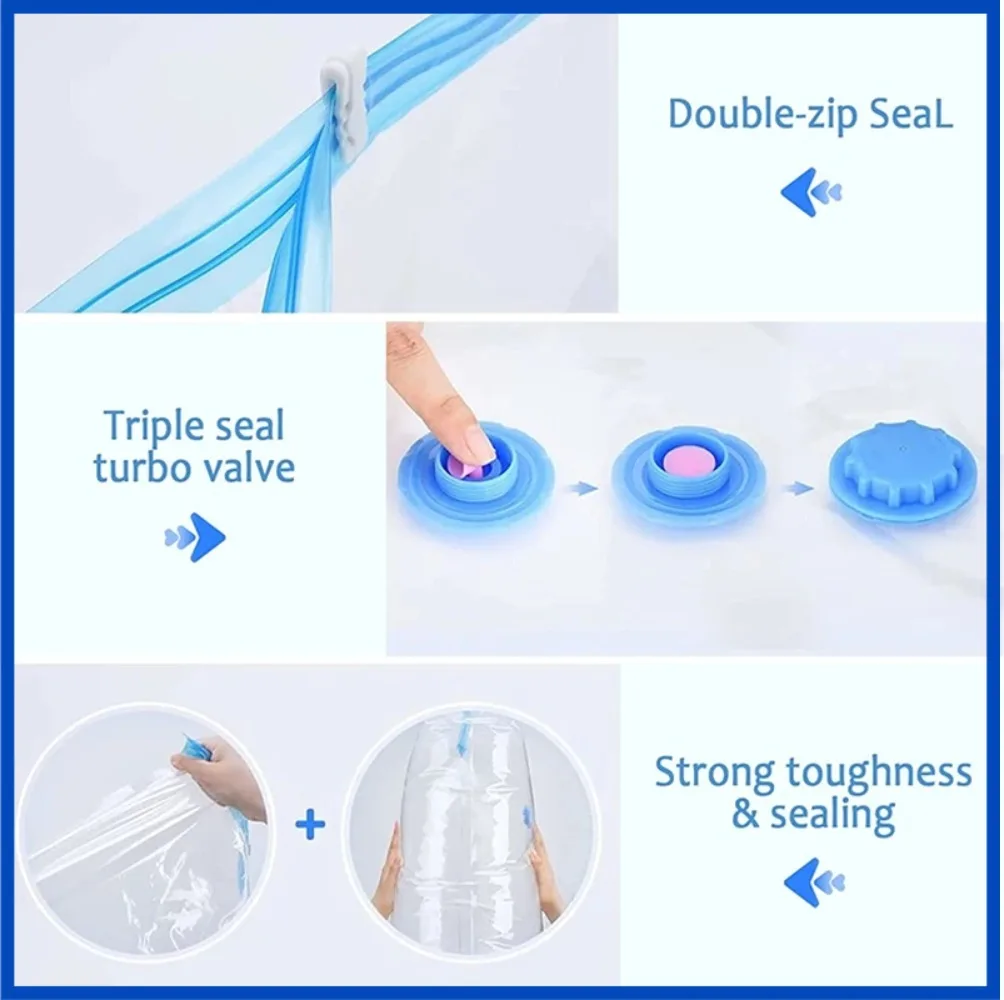 Vacuum Storage Bags — angle 4, free shipping at JEHORIZON