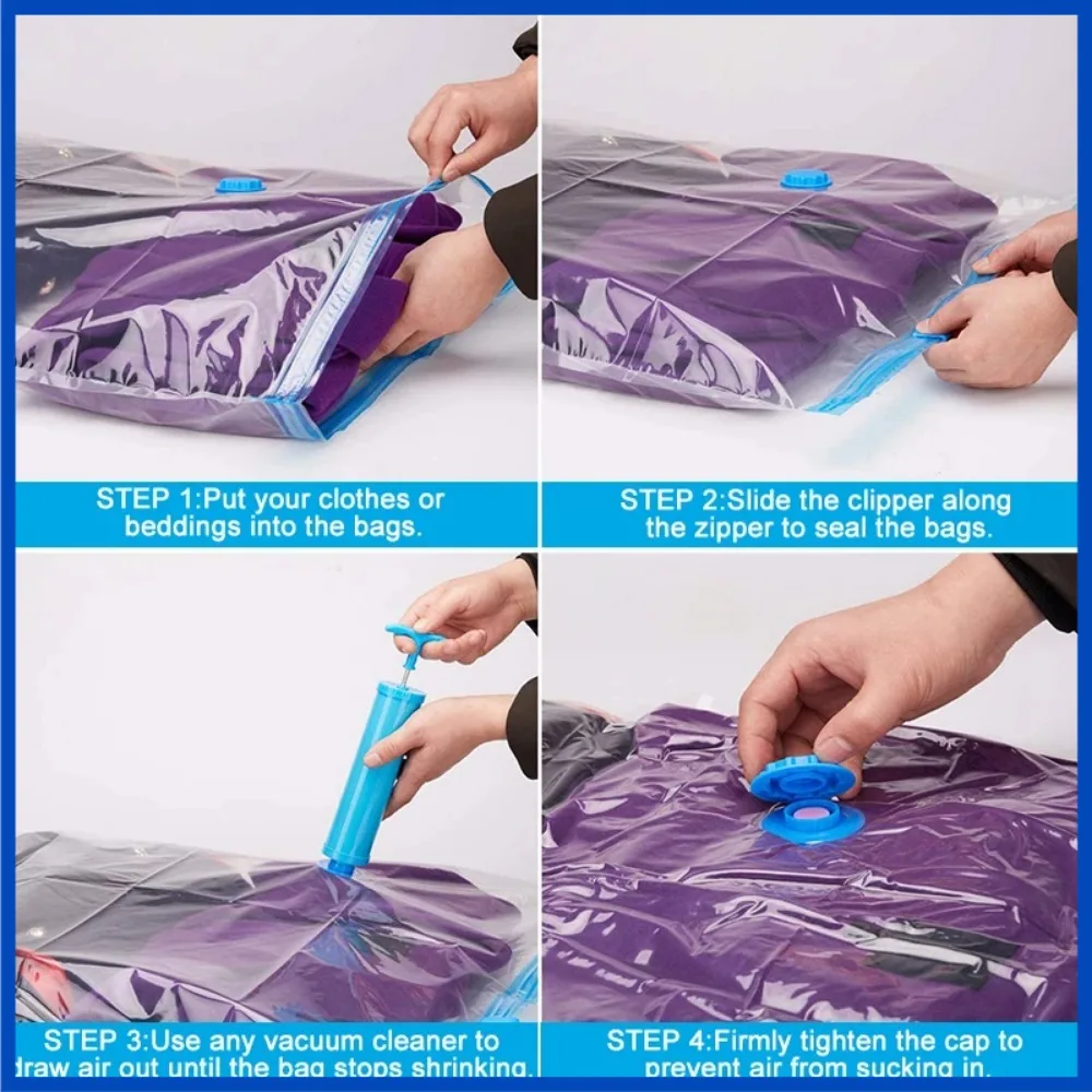 Vacuum Storage Bags — angle 5, free shipping at JEHORIZON