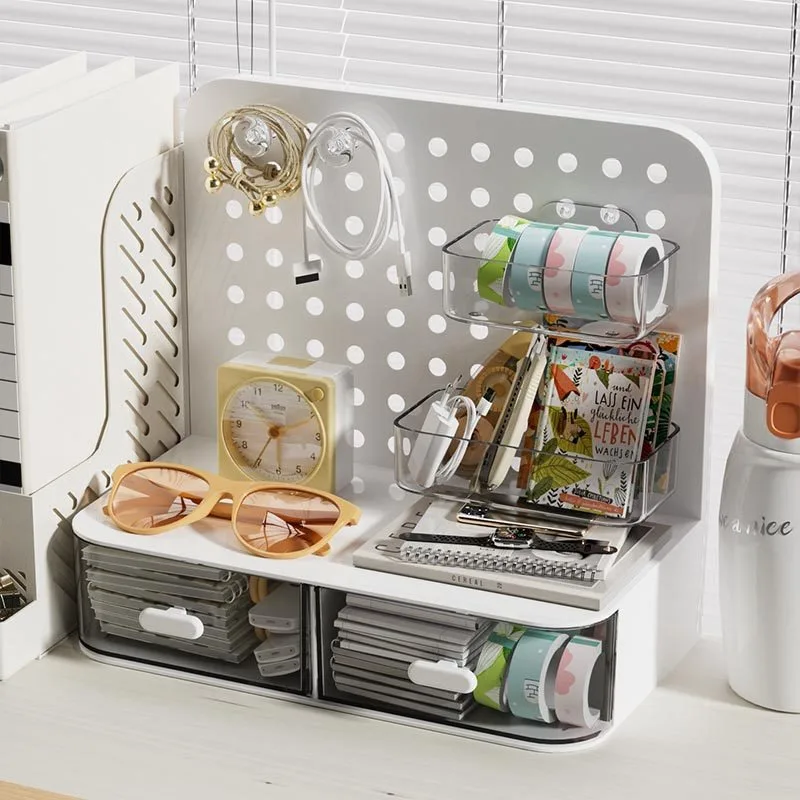 Desktop Storage Box Drawers Storage Organization — angle 2, free shipping at JEHORIZON