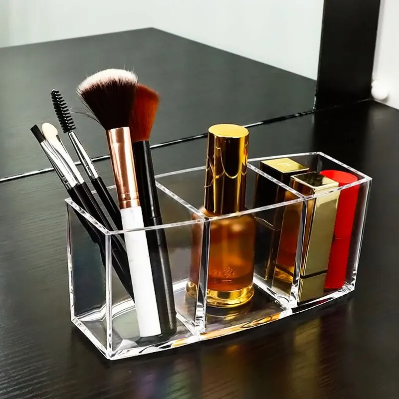 Acrylic 3-Grid Makeup Organizer Beauty Personal Care - view 6