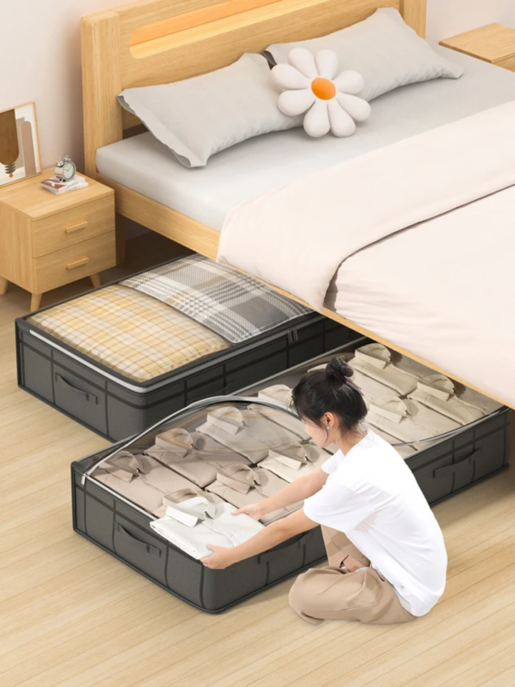 Under-Bed Clothes Storage Bag — angle 2, free shipping at JEHORIZON