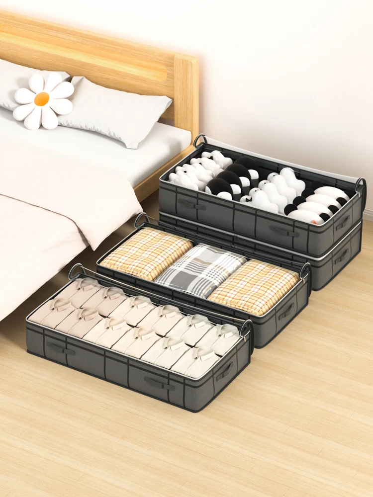 Under-Bed Clothes Storage Bag — angle 5, free shipping at JEHORIZON