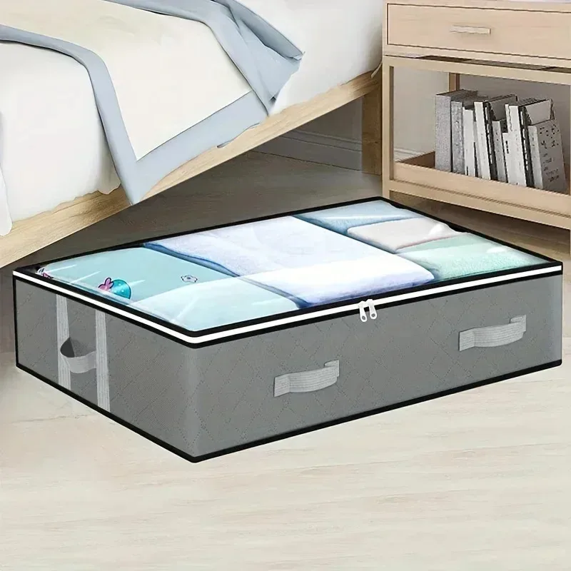 Dustproof Under Bed Storage Box — angle 3, free shipping at JEHORIZON