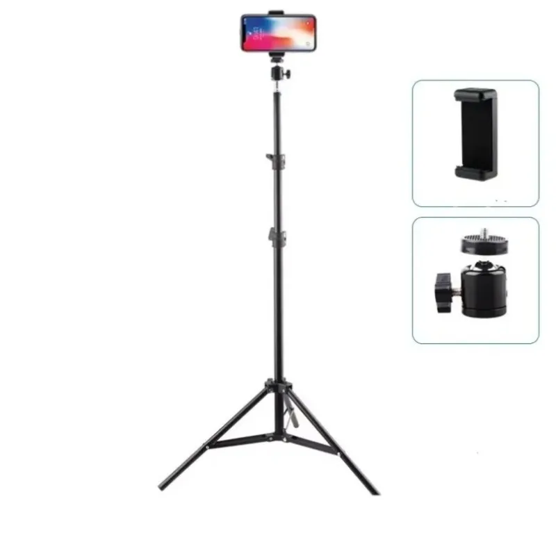 Extendable Phone Tripod Stand — angle 3, free shipping at JEHORIZON