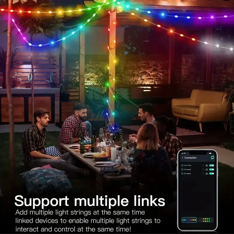 Bluetooth Music Sync Fairy Lights Electronics Tech - view 4