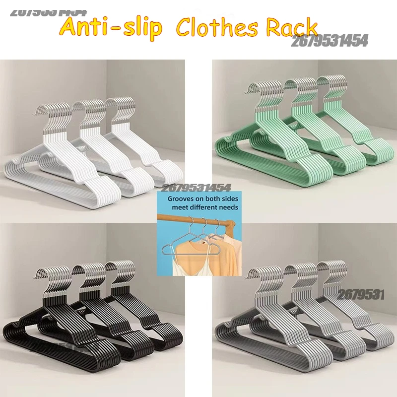 Non-Slip Metal Garment Hangers