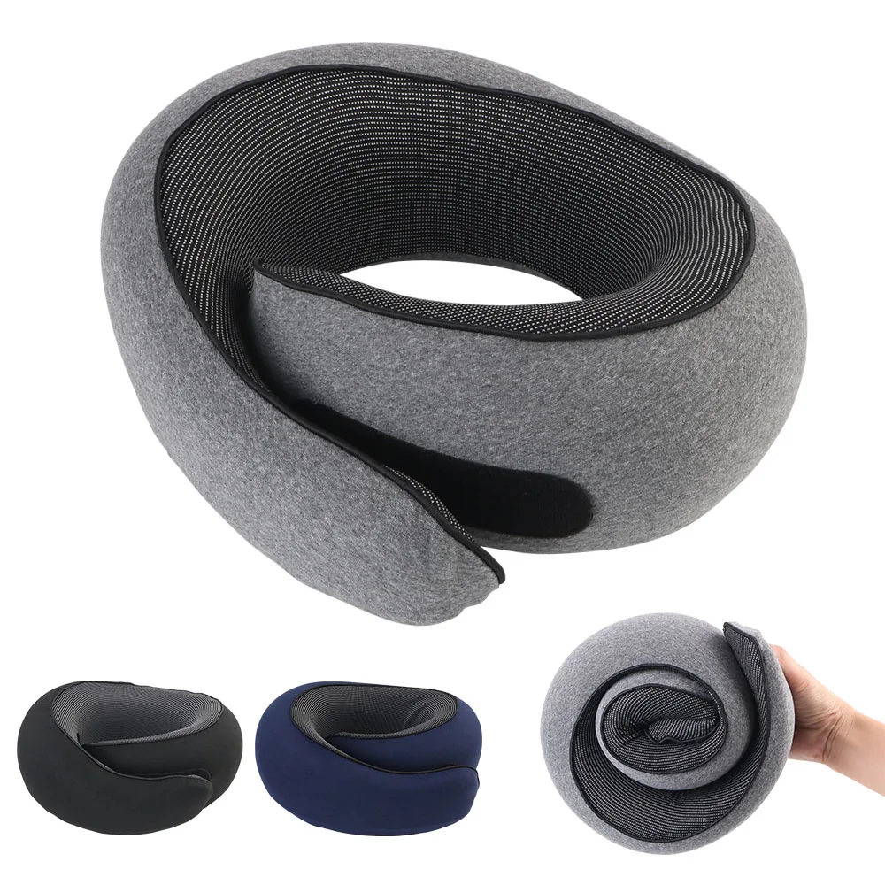 Snail Memory Foam Neck Pillow