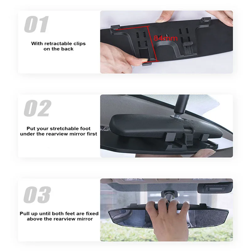 Seametal Wide Angle Rearview Mirror Automotive - view 6
