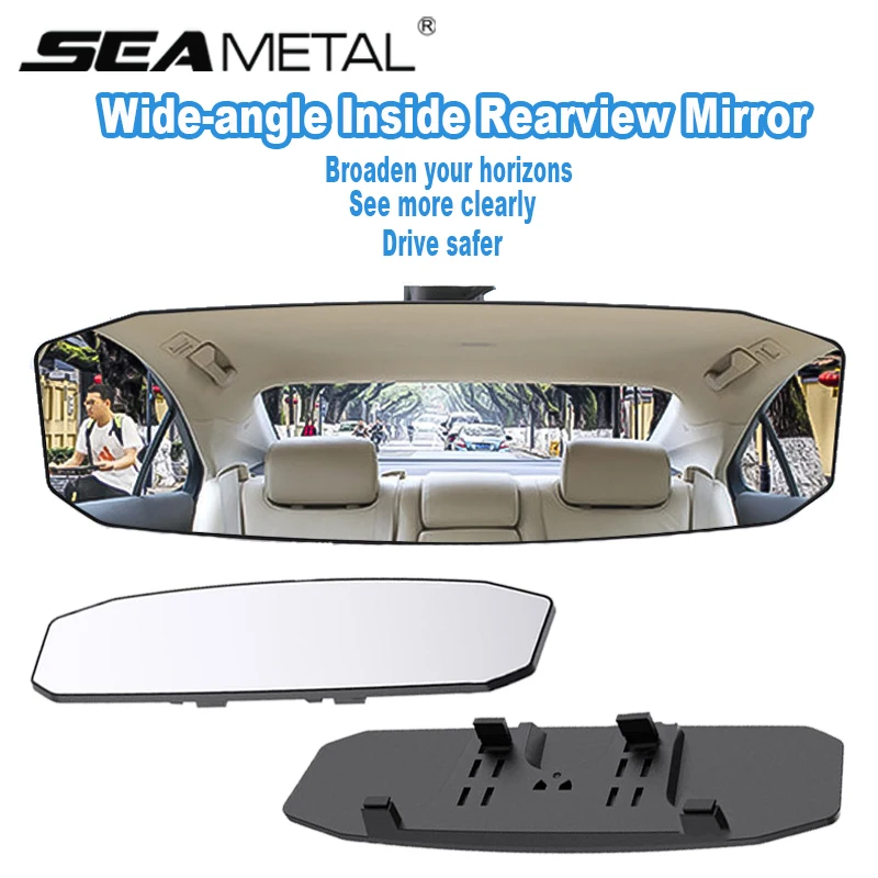 SEAMETAL Wide Angle Rearview Mirror