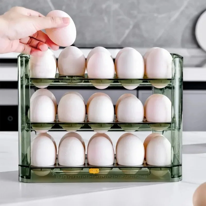 Fridge Door Egg Storage Tray Kitchen Gadgets - view 3