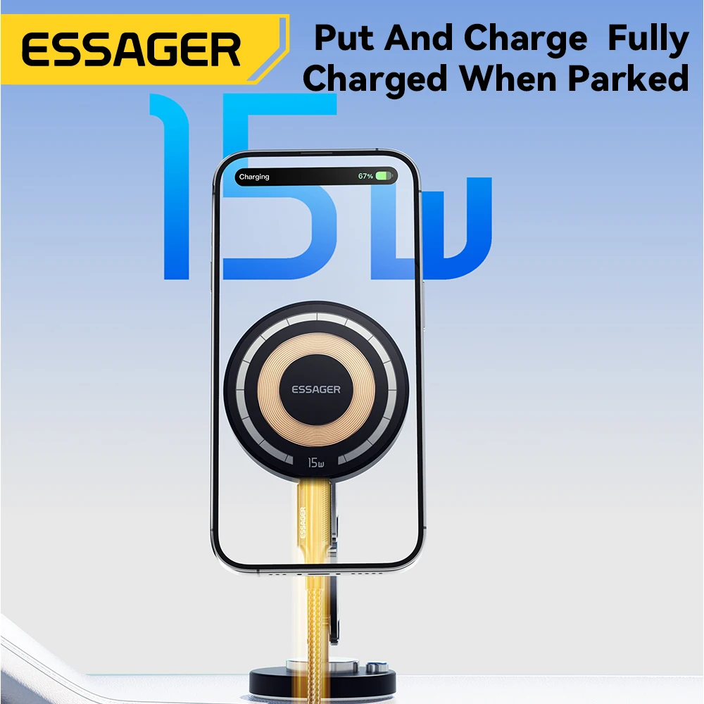 Essager Magsafe Car Charger Automotive - view 3