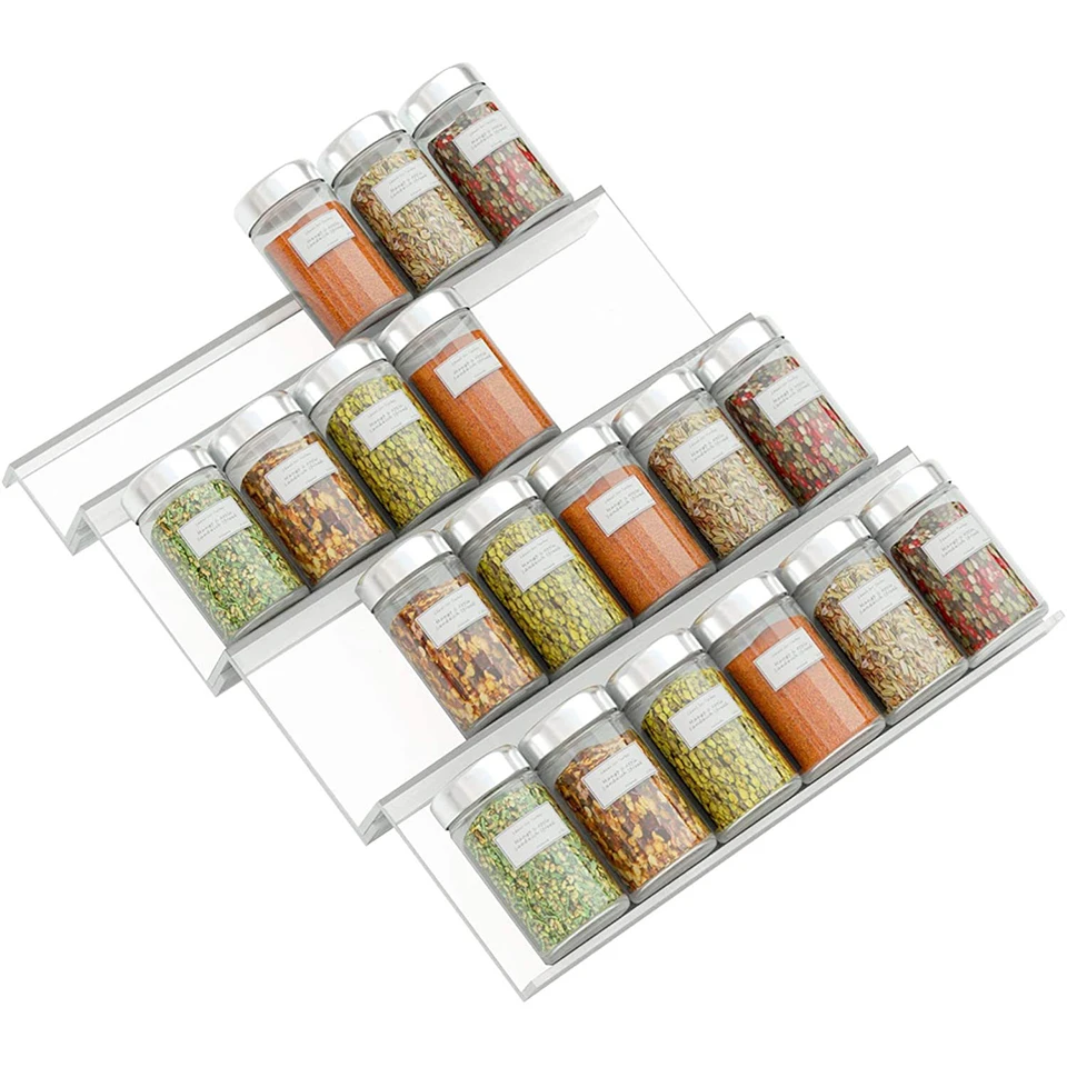Adjustable Spice Drawer Organizer