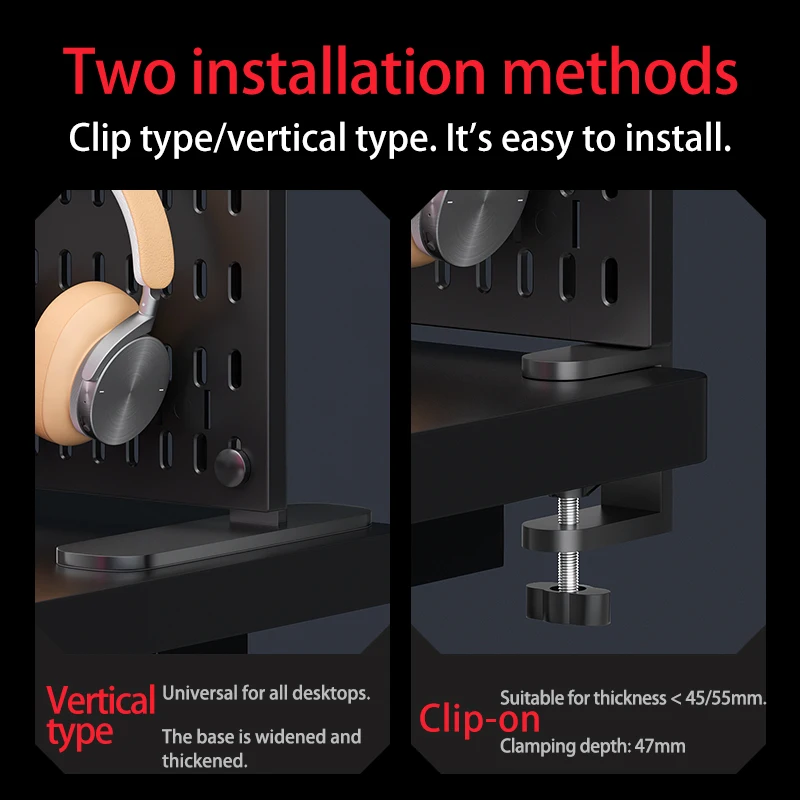 Desktop Storage Pegboard Storage Organization - view 3