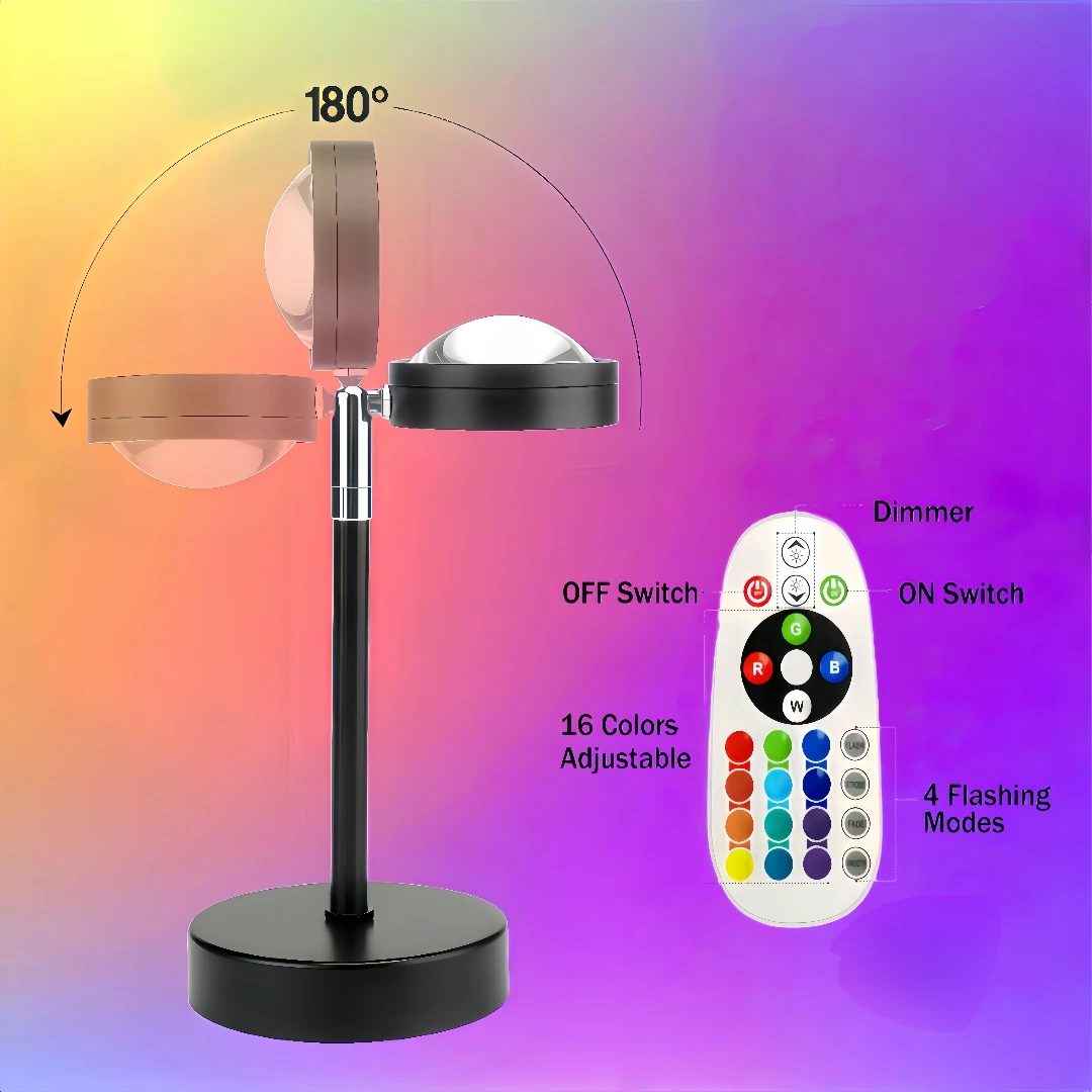 Sunset Lamp Electronics Tech - view 3