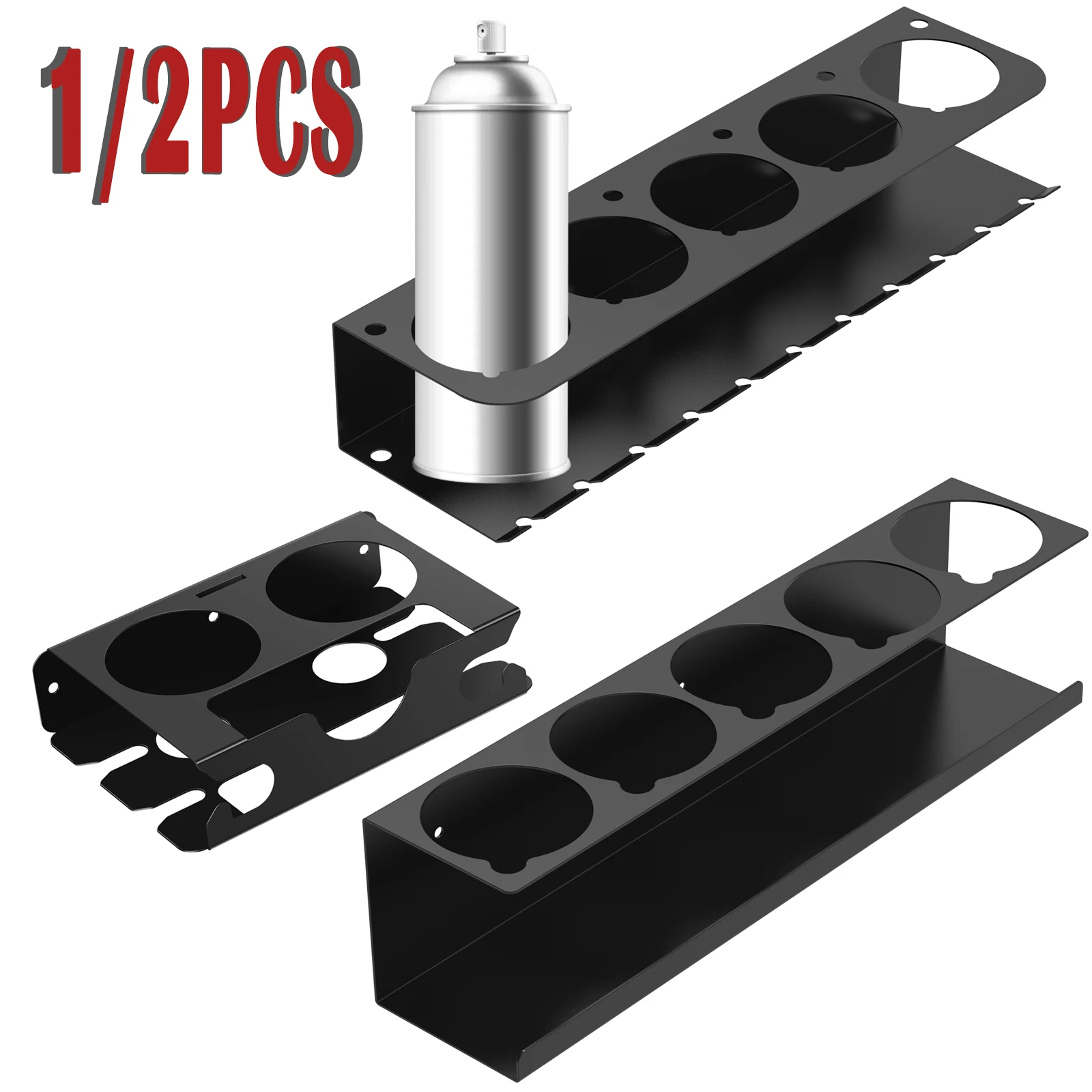 Wall Mounted Spray Can Holder