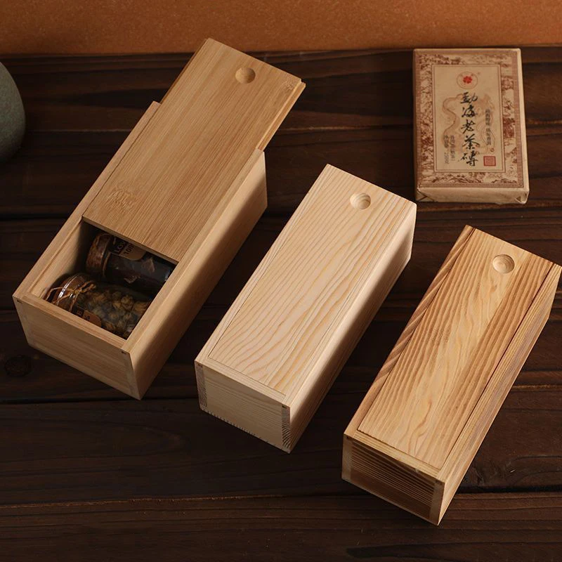 Bamboo Desktop Organizer Box