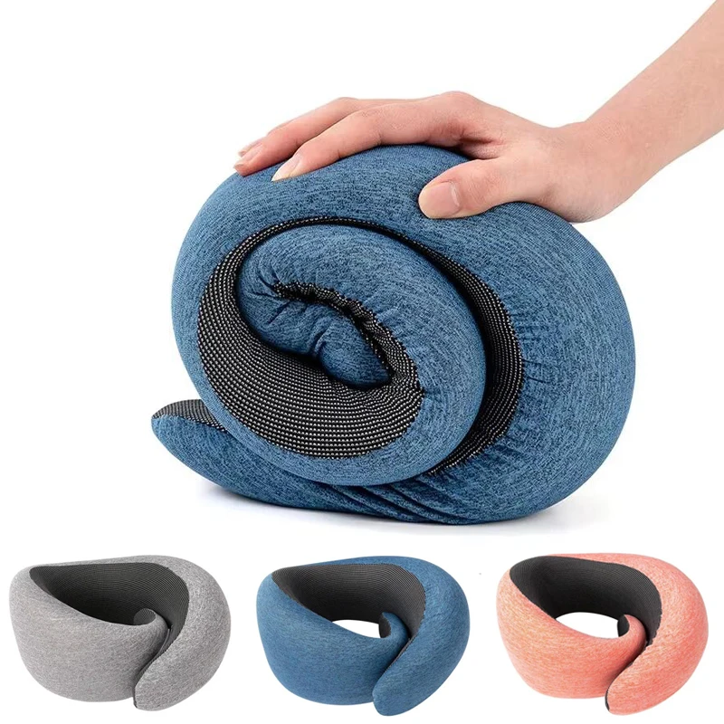 U Memory Foam Neck Pillow