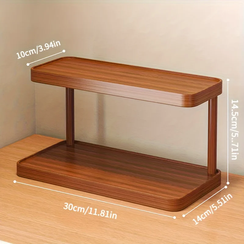 Wooden Multi-Layer Mug Holder