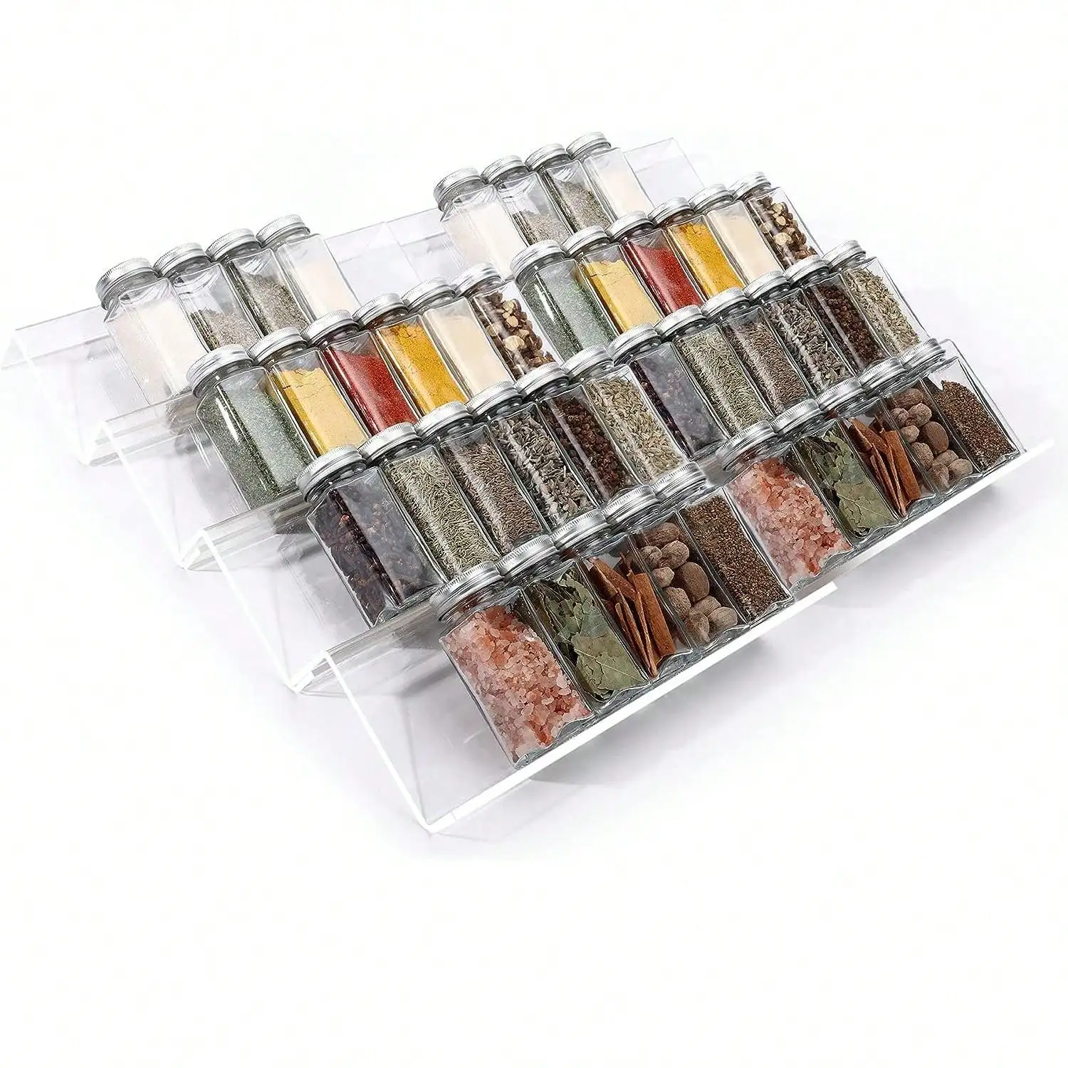 Adjustable Acrylic Spice Organizer