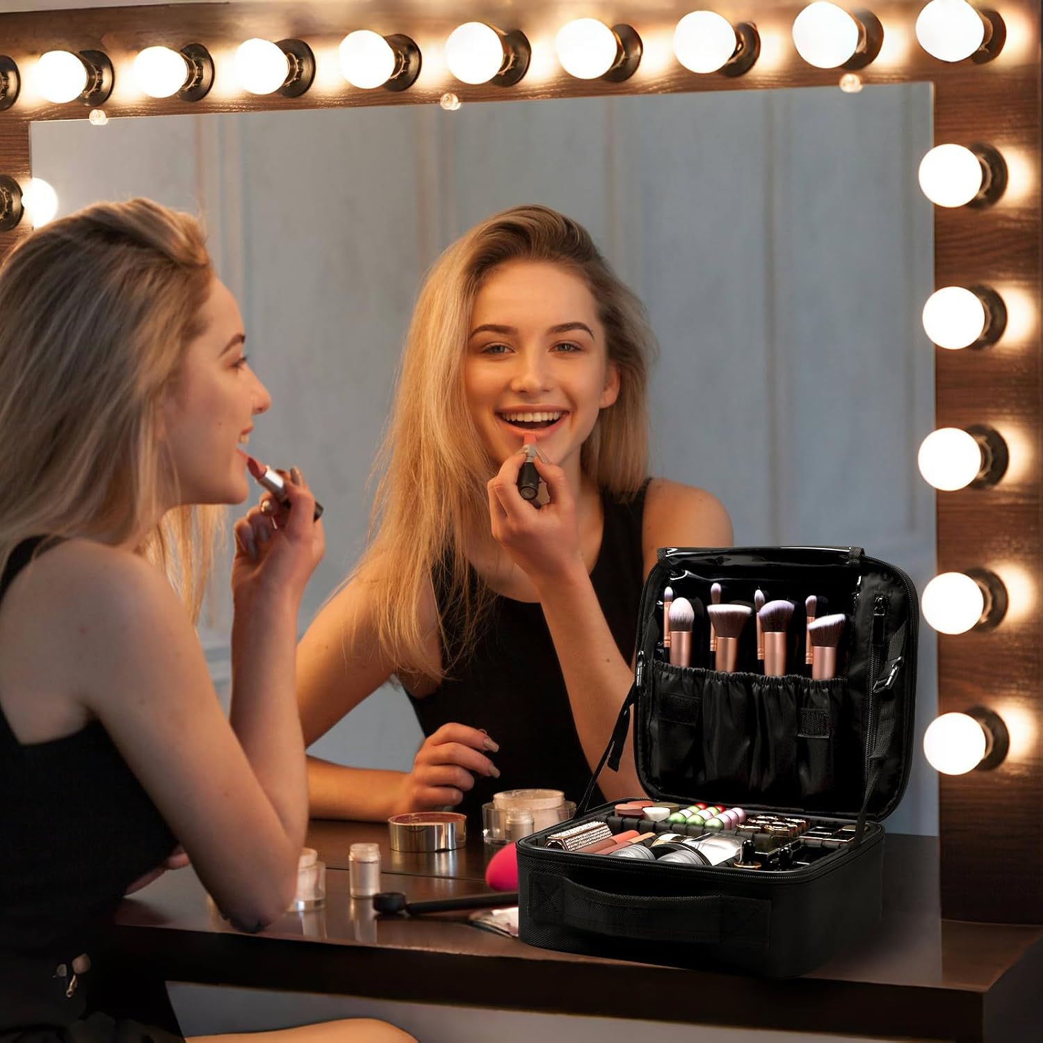 Travel Cosmetic Bag Travel Accessories — angle 4, free shipping at JEHORIZON