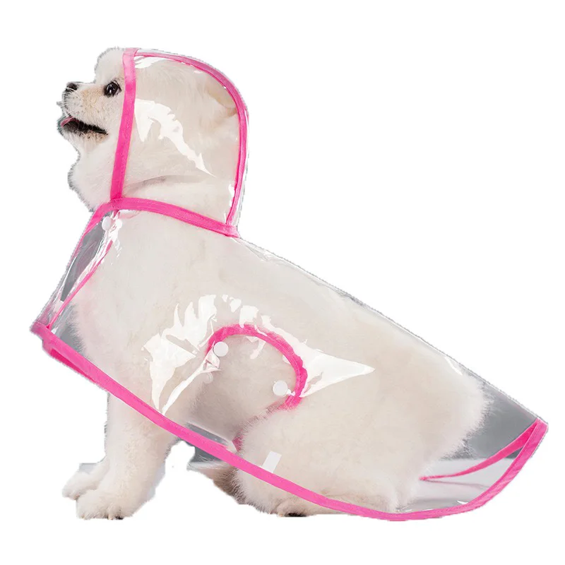 Transparent Dog Raincoat Pet Supplies - view 6