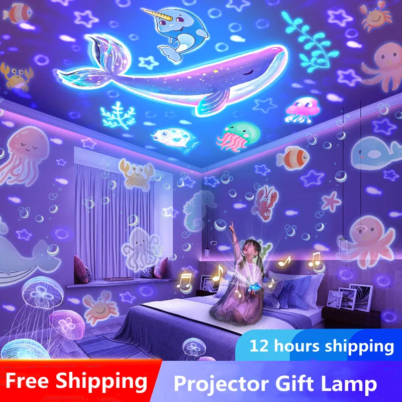 Starry Galaxy Projector Lamp — angle 2, free shipping at JEHORIZON