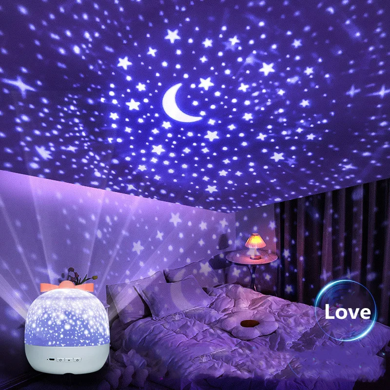 Starry Galaxy Projector Lamp — angle 5, free shipping at JEHORIZON