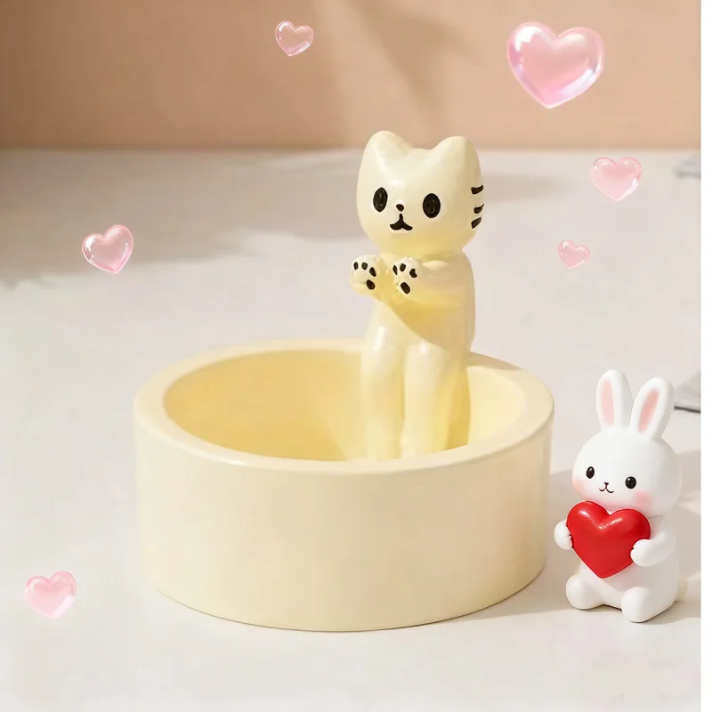 Cute Cat Tea Light Holder Pet Supplies - view 3
