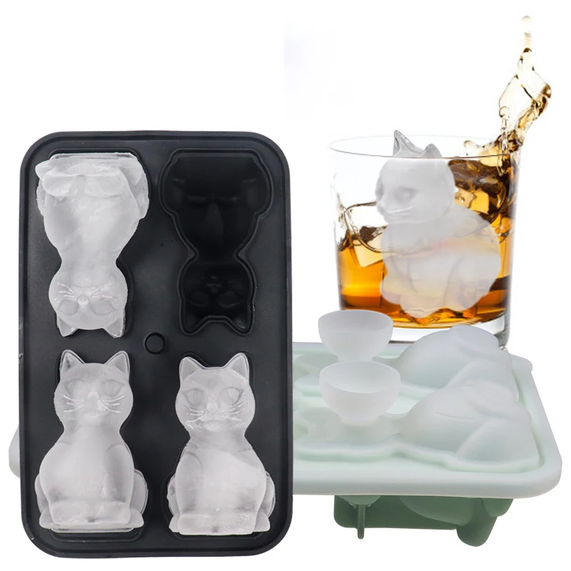 Cute Cat Ice Cube Molds - view 6