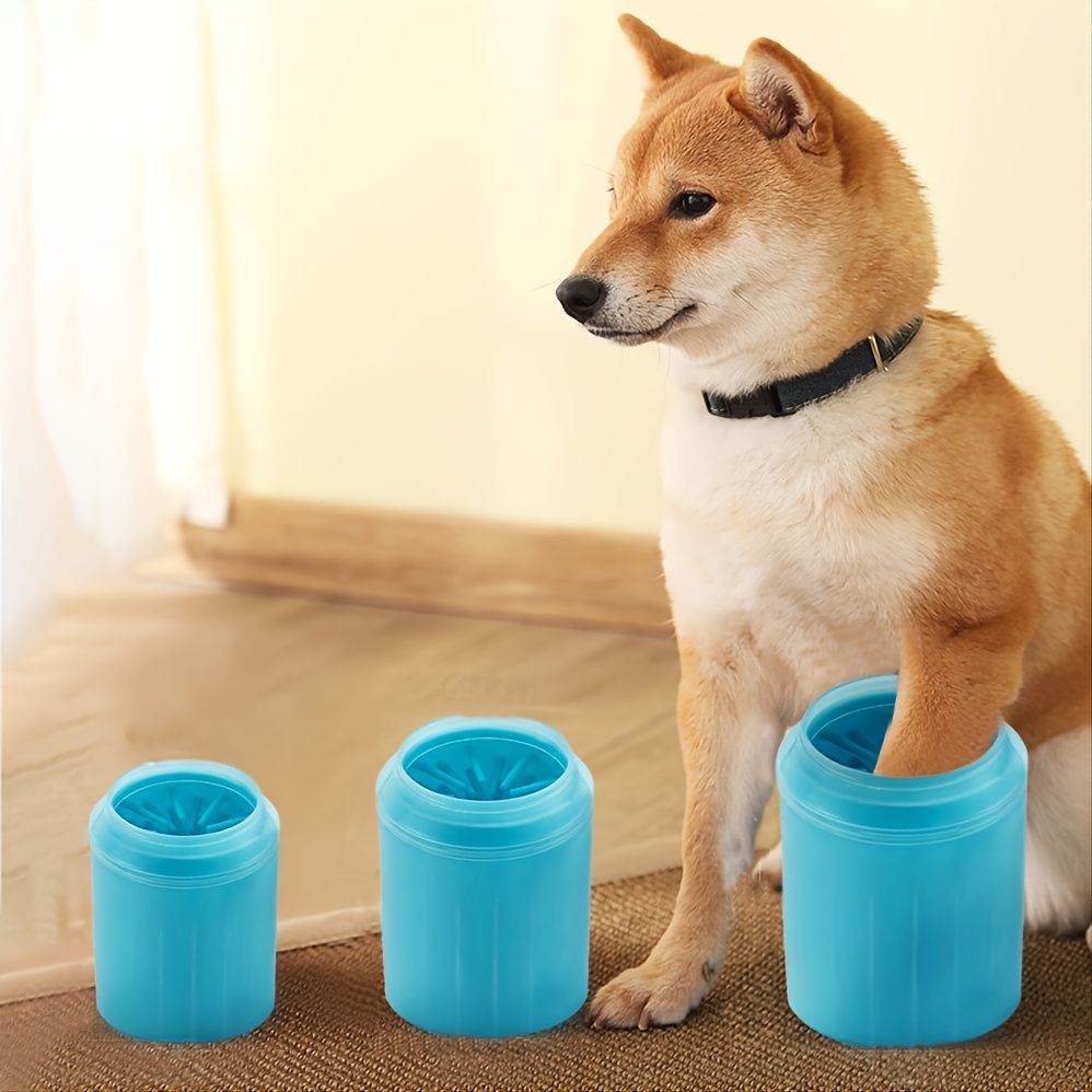Pet Paw Cleaner Foot Cup — angle 3, free shipping at JEHORIZON