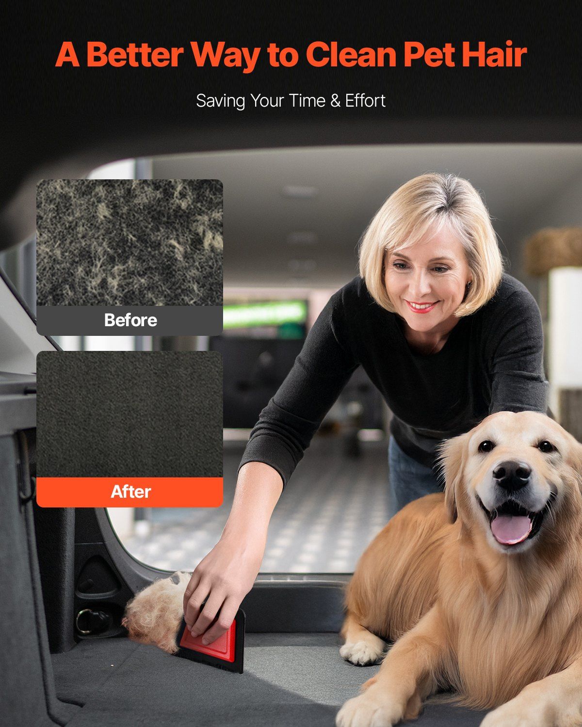 Mini Pet Hair Remover — angle 4, free shipping at JEHORIZON