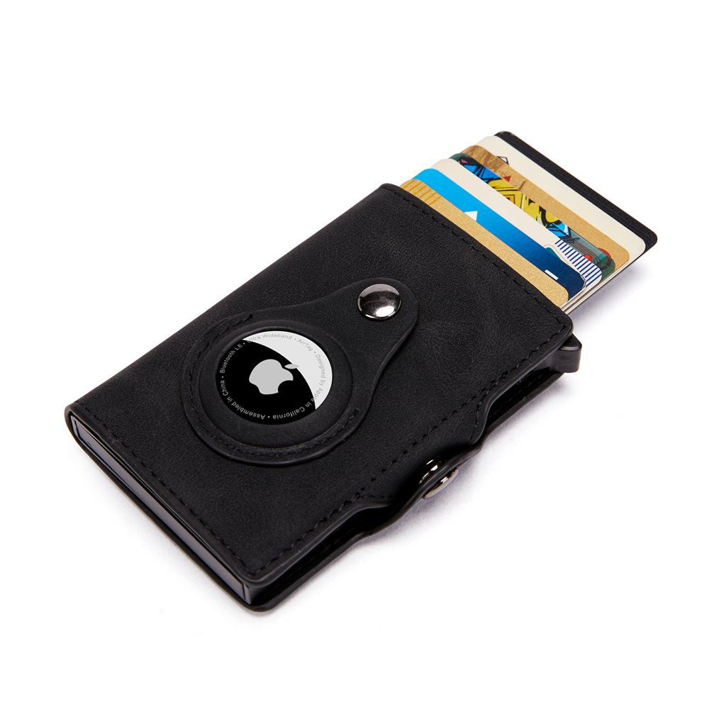 Men S Leather Airtag Rfid Wallet Fashion — Buy online at JEHORIZON with free US shipping