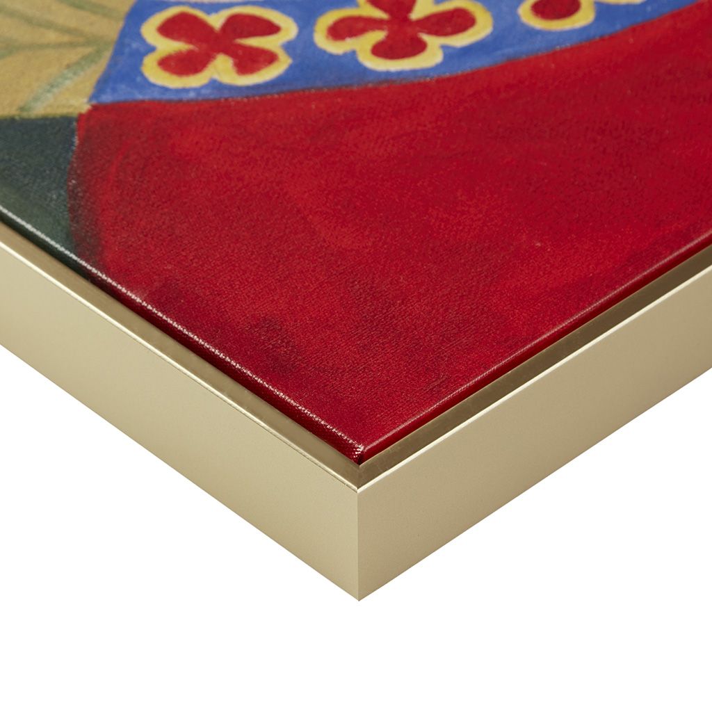 Bohemian Forest Cat Canvas Art — angle 4, free shipping at JEHORIZON