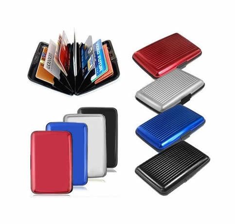 Rfid Blocker Credit Card Wallet Storage Organization — angle 4, free shipping at JEHORIZON