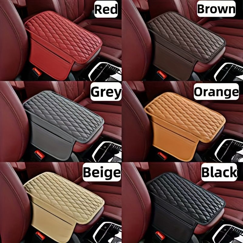 Car Armrest Box Cushion — angle 4, free shipping at JEHORIZON