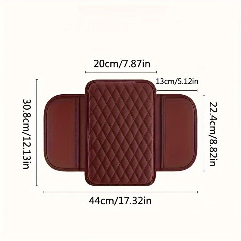 Car Armrest Box Cushion — angle 6, free shipping at JEHORIZON