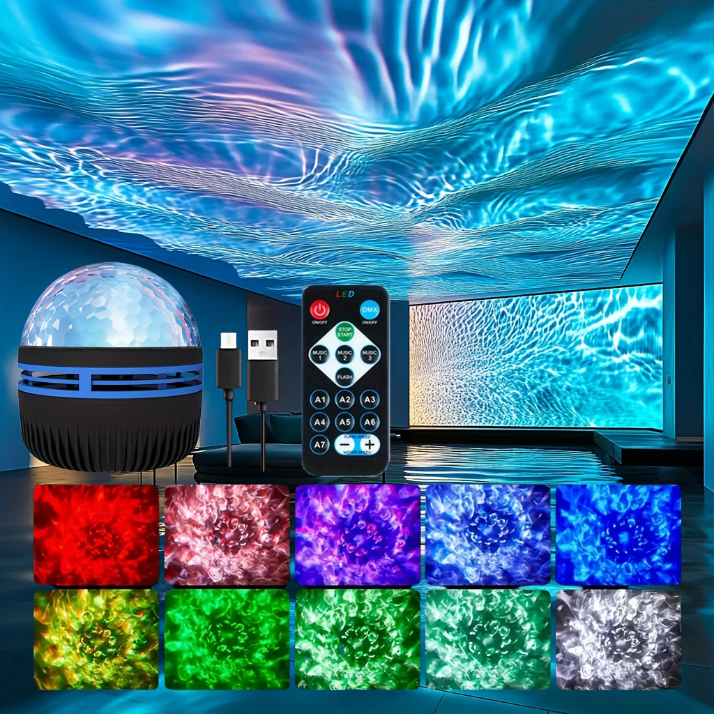 Starry Night Sky Projector — angle 4, free shipping at JEHORIZON