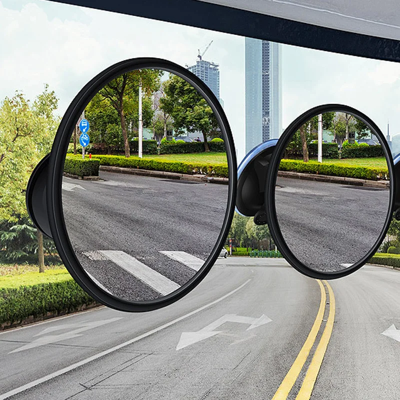 360° Rotatable Car Mirror — angle 4, free shipping at JEHORIZON