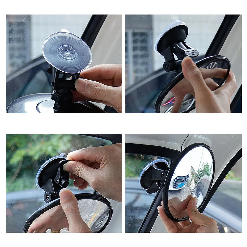 360° Rotatable Car Mirror — angle 5, free shipping at JEHORIZON