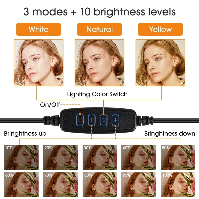 Selfie Ring Light with Tripod - view 4