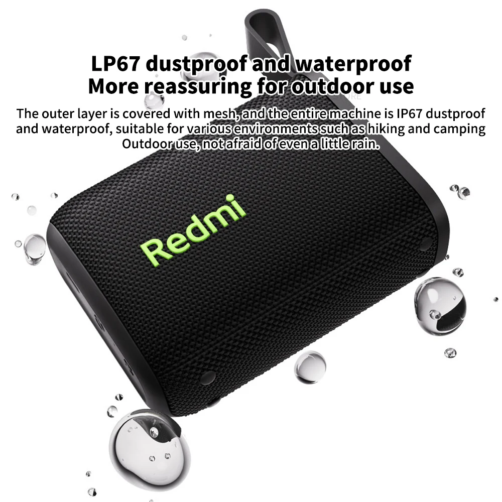 Xiaomi Redmi Bluetooth Speaker Trending — angle 6, free shipping at JEHORIZON