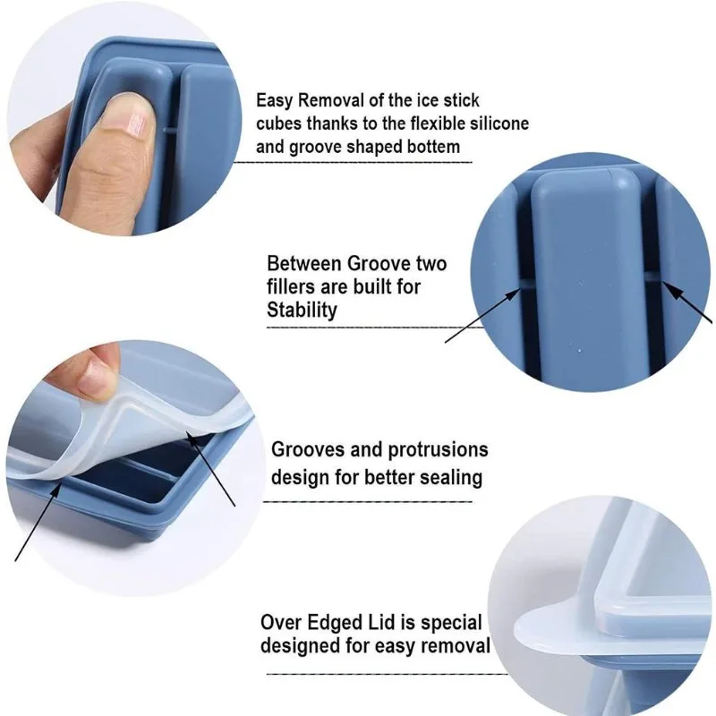 Silicone Ice Stick Tray Kitchen Gadgets - view 5