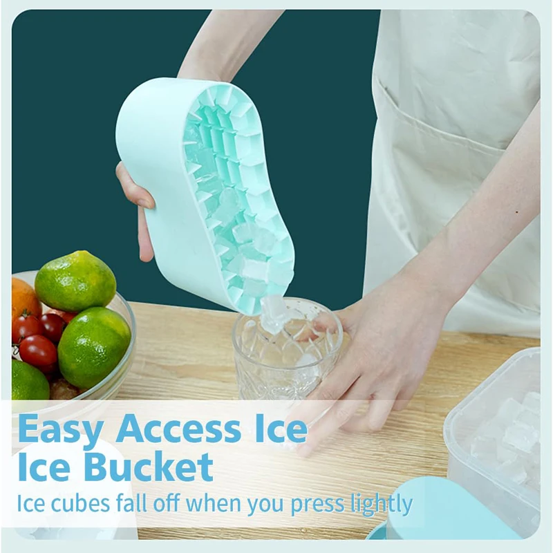 Silicone Round Ice Bucket Mold Kitchen Gadgets - view 5