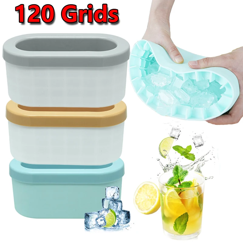 Silicone Round Ice Bucket Mold Kitchen Gadgets - view 2